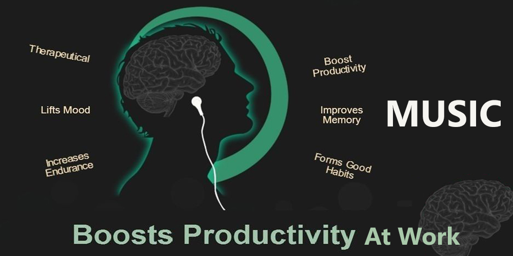 Music Can Help Boost Productivity at Work